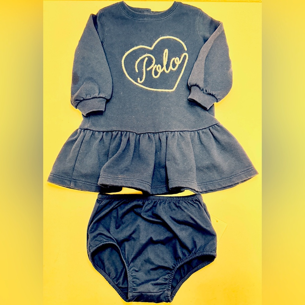 POLO Ralph Lauren 2 Piece Infant Long-sleeve
